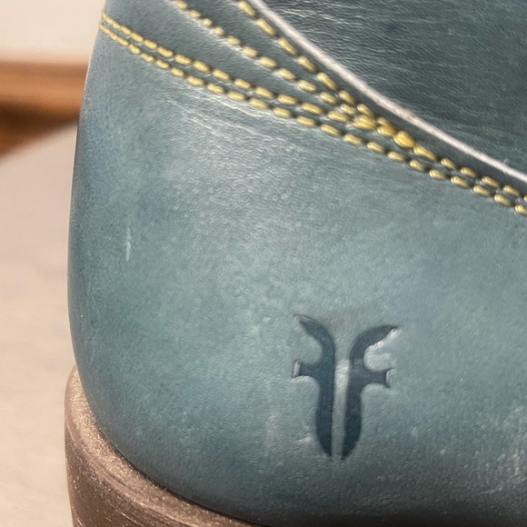 Rarest Vintage Frye Blue Campus Boots - Picture 8 of 13